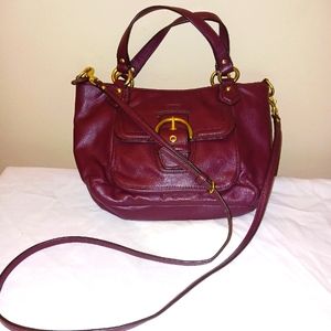 Plum COACH Mini Crossbody